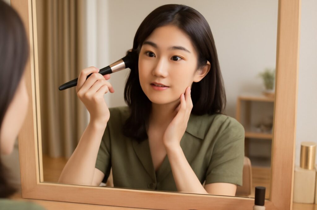 아침 스킨케어 루틴