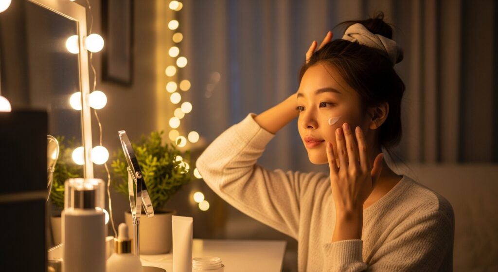 복합성 피부 관리